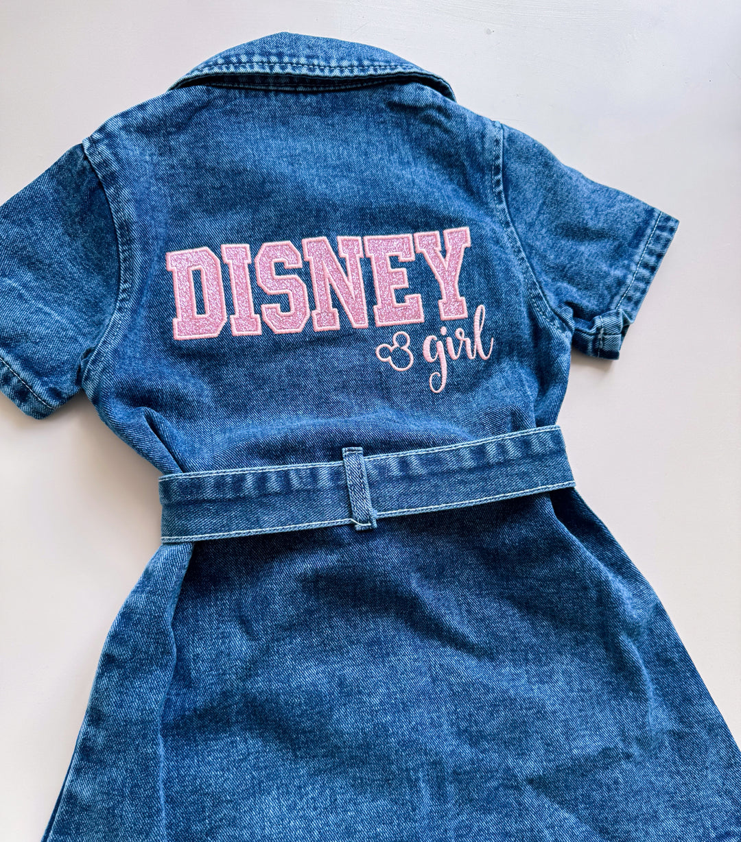 【タグ付未着用】シーニューヨーク Demi Kids Dress 12Y 子供服 DSY Girl Embroidered Denim Dress – Flamingo Baby Boutique